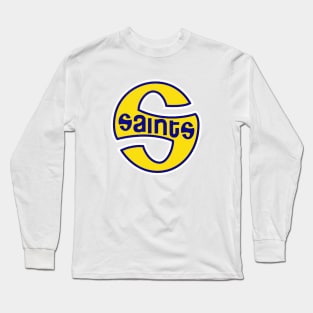 Original Minnesota Fighting Saints Hockey 1972 Long Sleeve T-Shirt